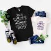 matching mother and son shirts just a mama in love with her son cute mommy and me t shirts for family bonding cmfnb scaled