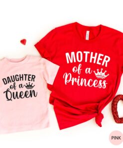 matching mother daughter shirts princess and queen theme best mom shirts for mothers day personalized gifts 24vzu