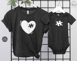 matching mothers day shirts for mom and mini me puzzle design cute mom and baby t shirts unique gifts for mothers day dglmf