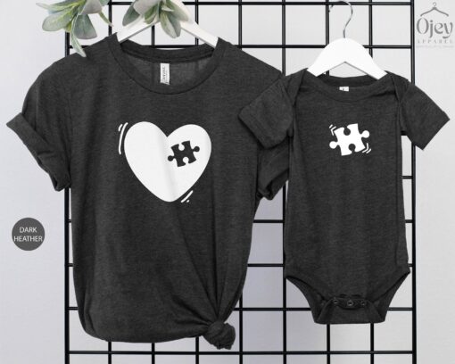matching mothers day shirts for mom and mini me puzzle design cute mom and baby t shirts unique gifts for mothers day dglmf