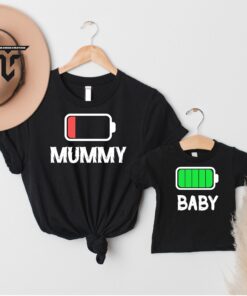 matching mum and baby gift set with baby bodysuit and mom t shirt for new moms personalized gifts for mother and child zirgy