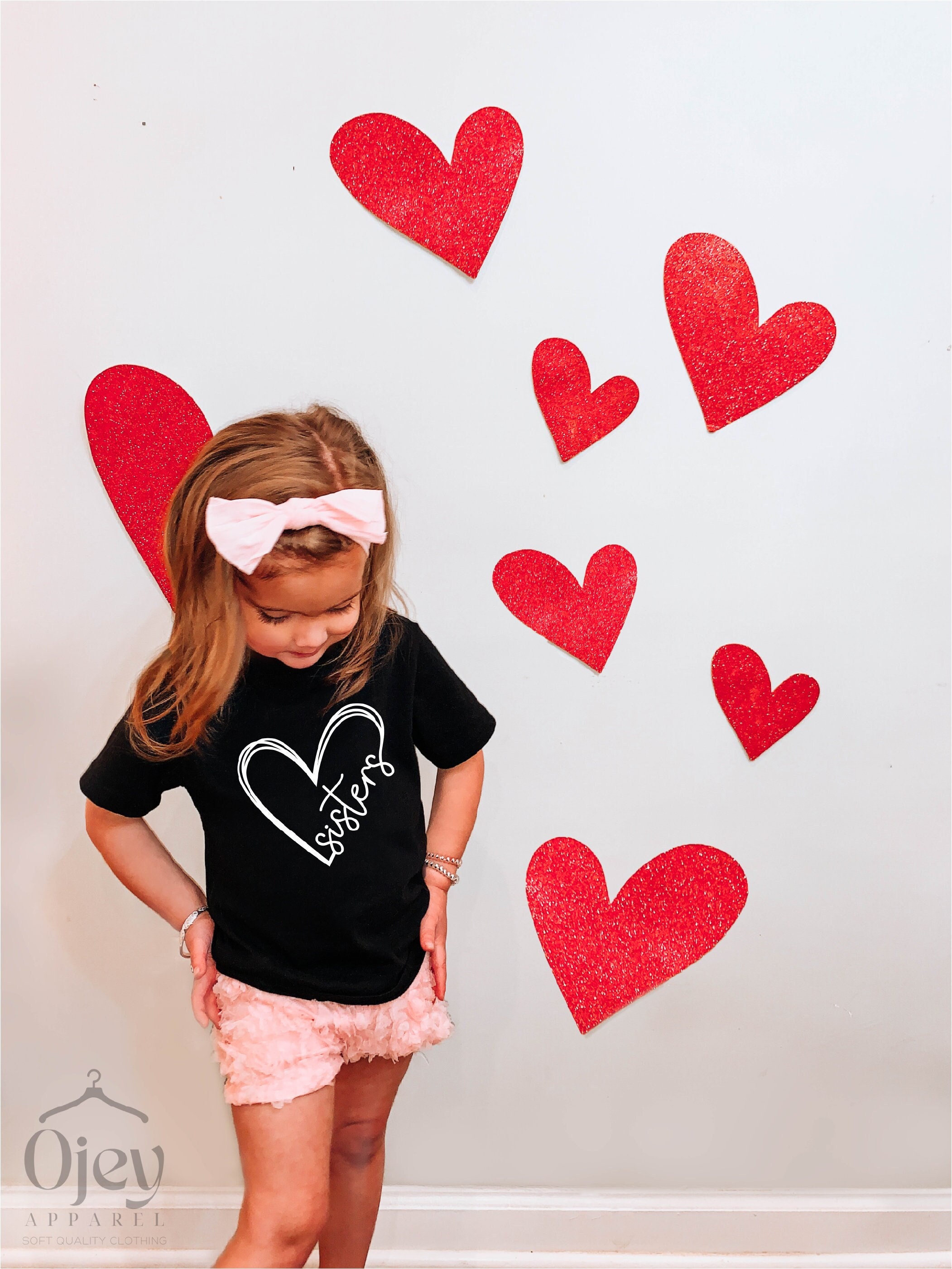 matching sister heart shirt best sister shirt for birthday mothers day gifts cute t shirts for sisters and best friends le63n scaled