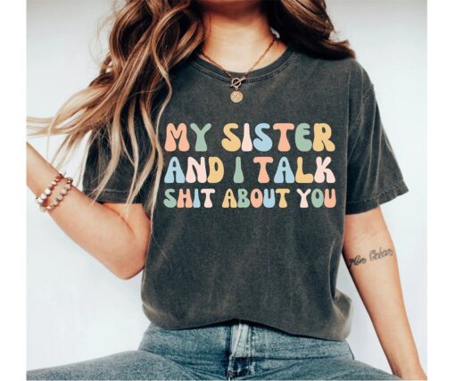 matching sister shirts for siblings best friend sisters cute sister gift t shirts for sisters ibehb
