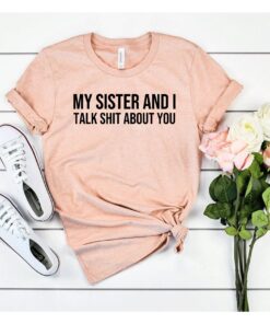 matching sister shirts for siblings best friends cute sister t shirts unique gift for sisters mm8fy