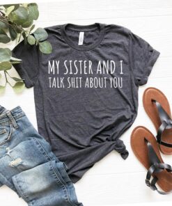 matching sister shirts for sisters best friend gifts cute sibling tees bff sister t shirts unique sister apparel xapiu