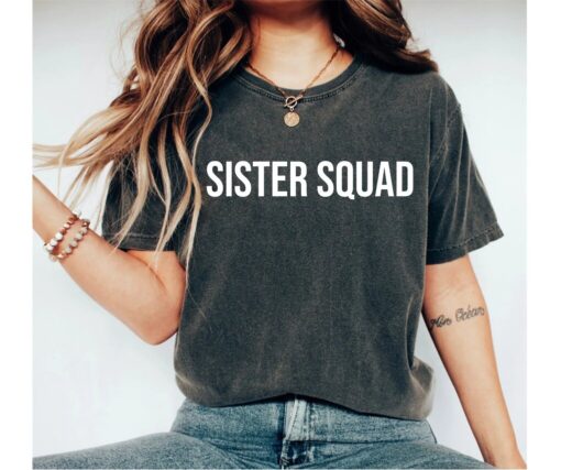 matching sister shirts set for birthdays cute sister tees unique gift for sisters sibling t shirts family love apparel rz4kb