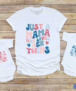 matching twin mama and twin boy girl shirts for mothers day unique gifts for moms of twins first mothers day shirts qx7dl