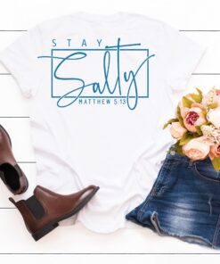 matthew 513 salty shirt for women christian faith t shirt soft comfy gift for believers and christian apparel joj3x