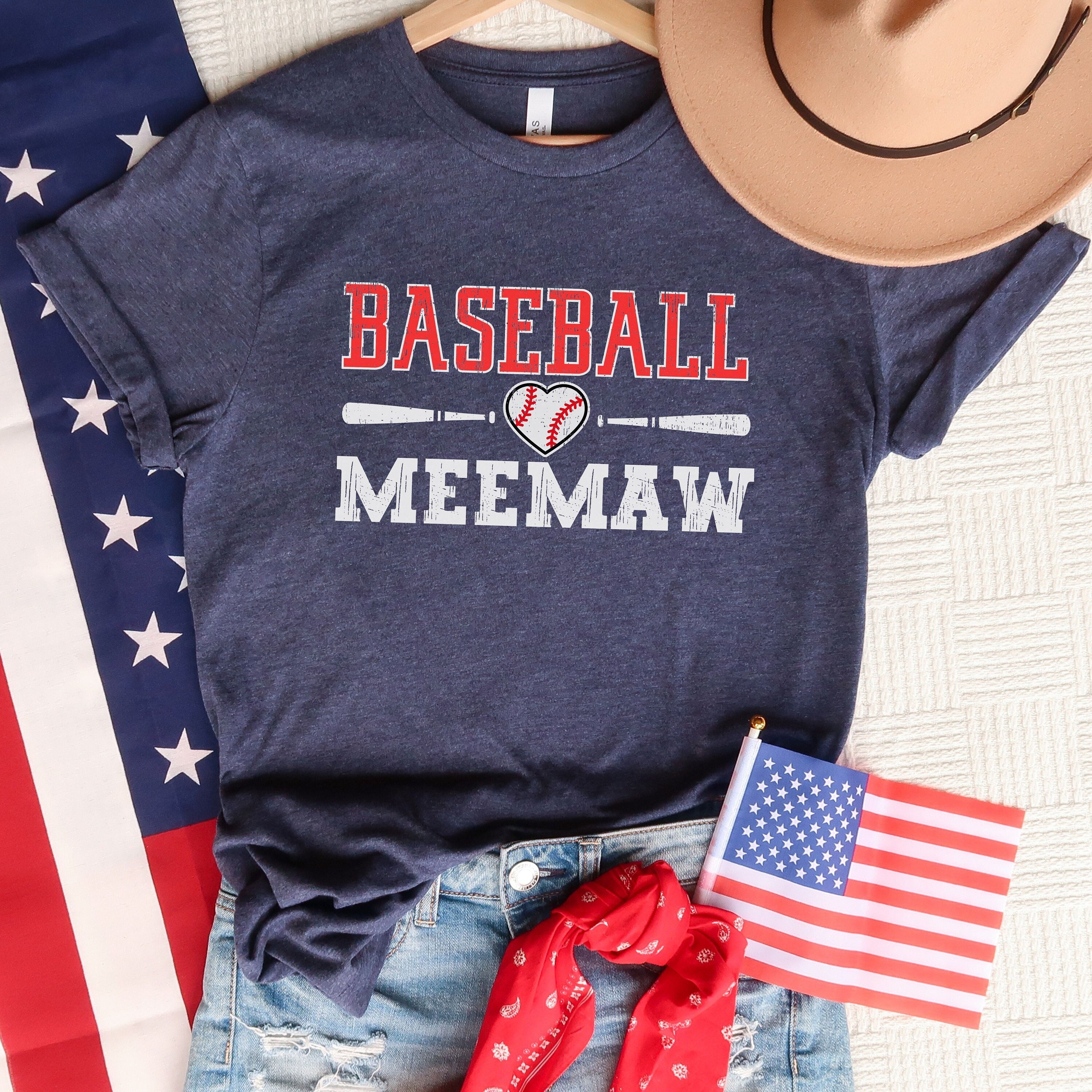 meemaw baseball shirt for ladies fun baseball t shirt unique meemaw gifts best grandma shirt for baseball lovers hznos scaled