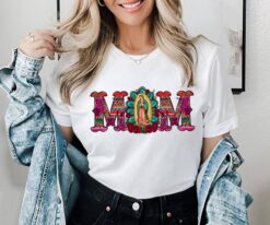mexican mom shirt virgen de guadalupe tee latin culture mothers day gift latina heritage t shirt for moms iwyua