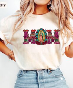 mexican mom shirt virgen de guadalupe tee latina heritage mothers day gift latin culture t shirt for moms li89a