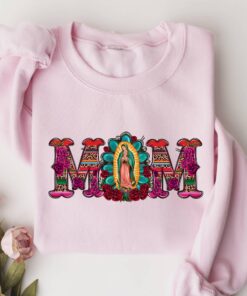 mexican mom sweatshirt virgen de guadalupe latina style mothers day gift latin culture apparel for moms cc9jg