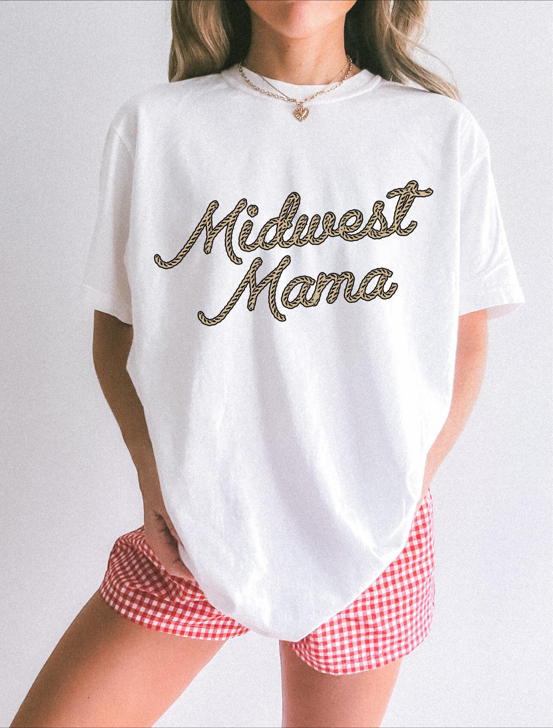 midwest mama t shirt for women trendy mom life tee country style western moms club gift bzftv scaled