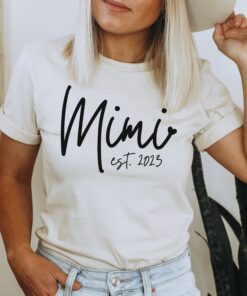 mimi est 2025 shirt cute mimi life shirt best gift for new mimi mothers day shirt unique mimi heart design lrplv