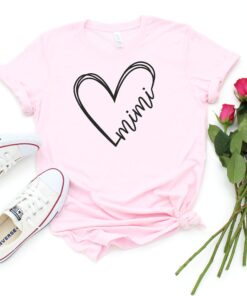 mimi heart shirt for grandma established 2023 cute mimi life t shirt unique gift for grandma christmas gifts for mimi ijvvw