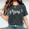 mimi of 3 shirt for grandma pregnancy announcement funny grandma life shirt mothers day gift czrno