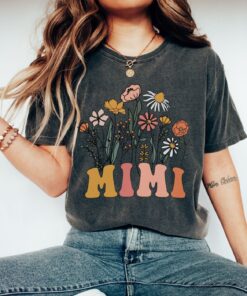 mimi shirt for new grandma pregnancy announcement wildflower grandma t shirt personalized gift for grandmother ruazn