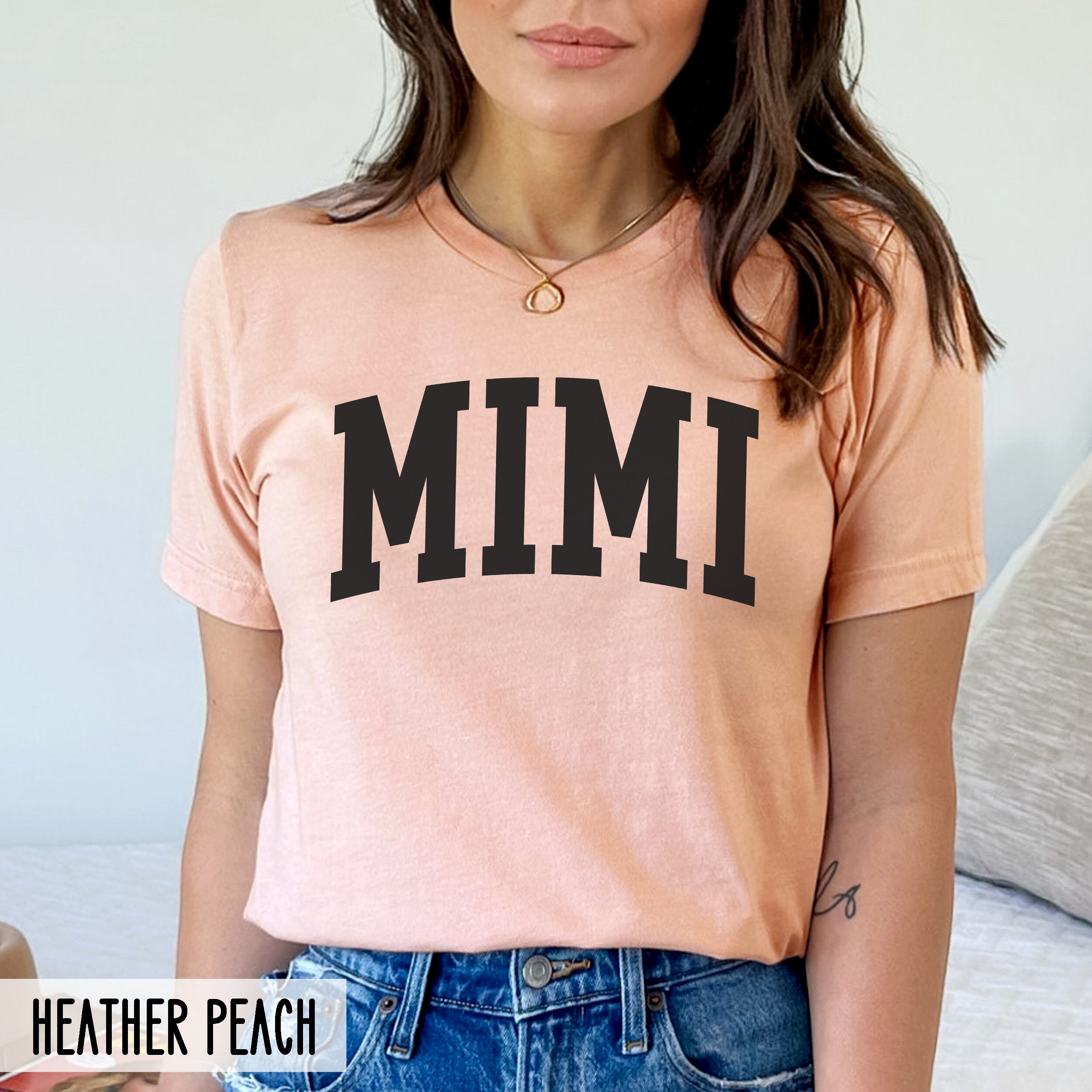 mimi shirt for pregnancy announcement vintage retro memaw top birthday gift mothers day gift baby reveal to grandma vwpvg