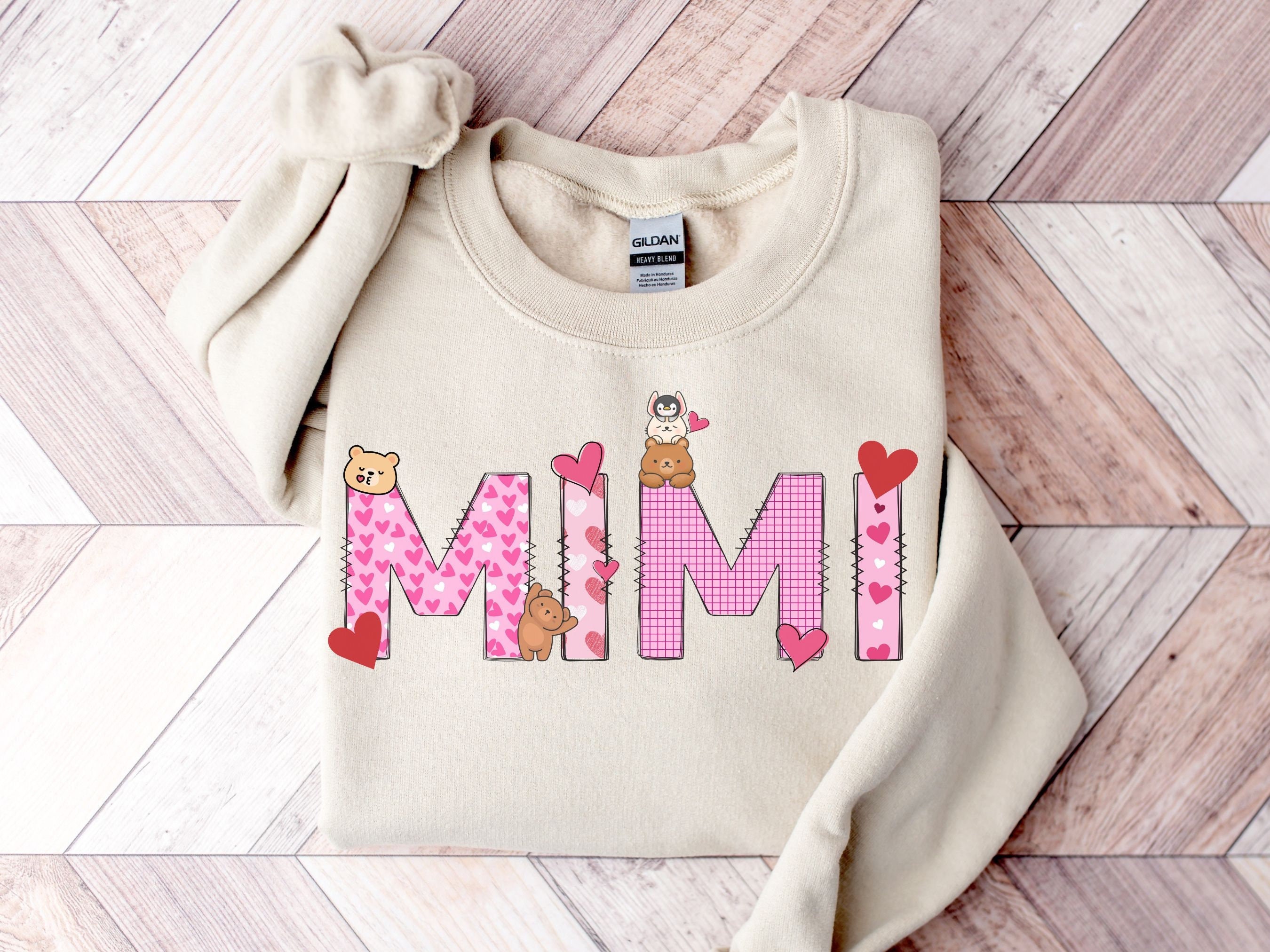 mimi sweatshirt cute grandma shirt custom gigi birthday t shirt mothers day gift funny grandma tee baby announcement k9z59 scaled