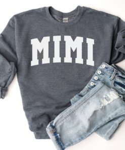 mimi sweatshirt retro birthday shirt promoted to mimi hoodie mothers day gift for grandma cute nana shirt akeol