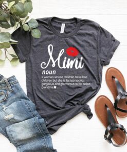 mimi t shirt for mothers day funny grandma shirt blessed mimi tee unique birthday gift for mimi zvwjz