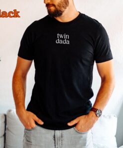 minimalist twin dad shirt cute father of twins t shirt best dad of twins apparel unique gift for expecting twin dads j8e31