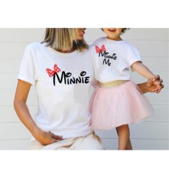 minnie and me matching shirts for disney family fun mommy and me disney tee perfect for mothers day or disney trip skc6p