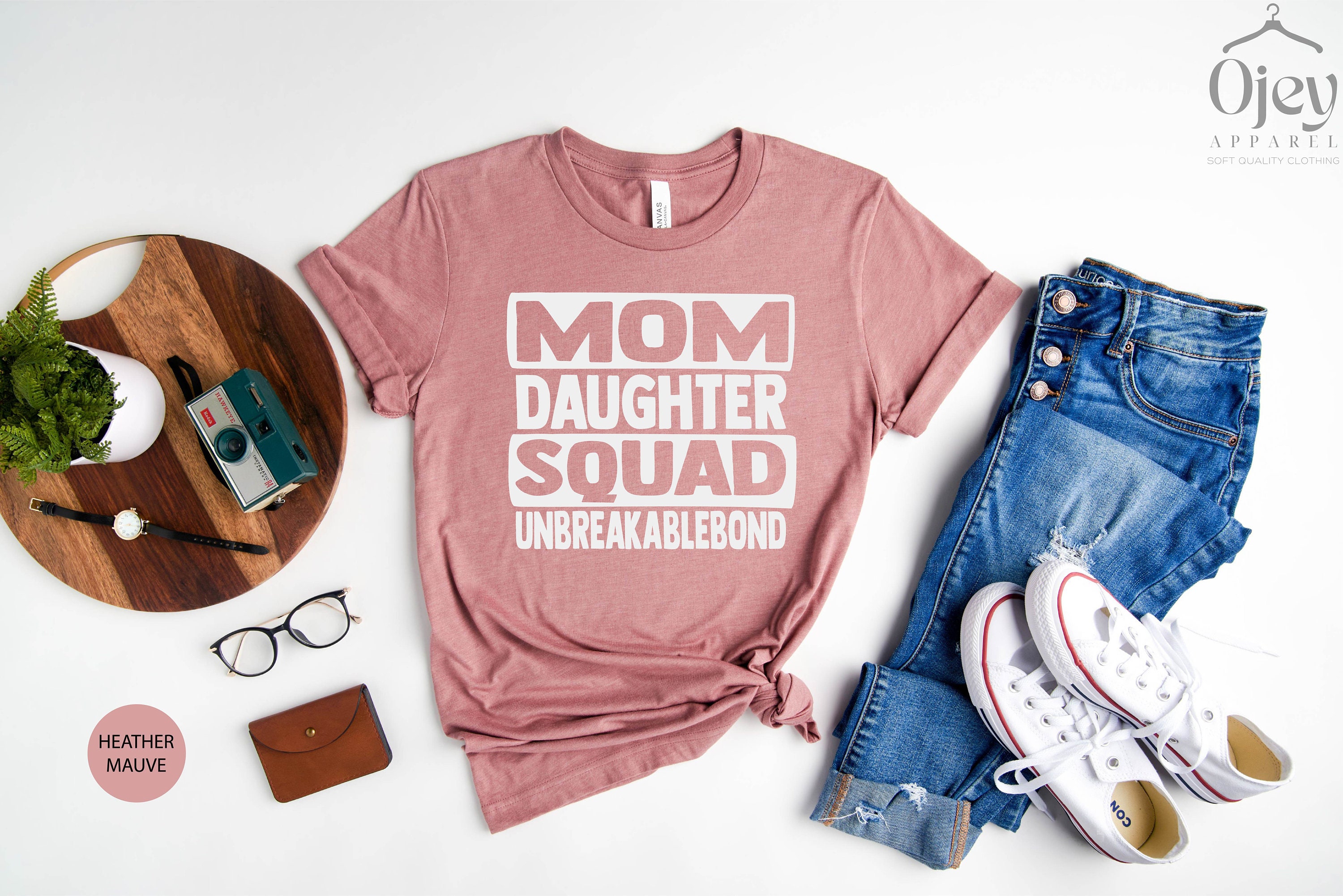 mom and daughter squad unbreakable bond shirt matching family shirts for mothers day best mom and daughter shirts lib9l scaled