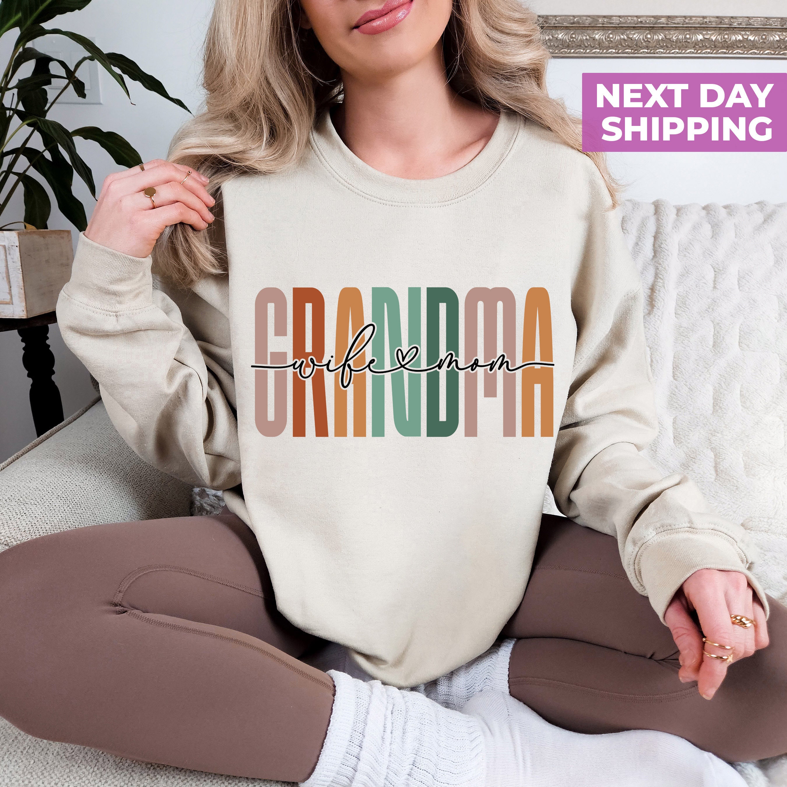 mom and grandma sweatshirt for pregnancy announcement funny mothers day shirt gift for grandmas jdwkb scaled