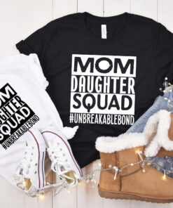 mom and me matching shirts for mother daughter bond birthday gift cute girls t shirts family squad apparel cvuvb