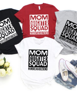 mom and me matching shirts for mother daughter bond birthday gift cute girls t shirts family squad apparel ilbbv