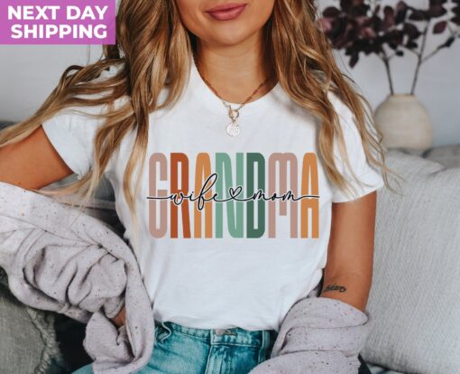 mom grandma great grandma shirt for baby reveal announcement and mothers day gift unique family t shirt lnvop