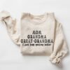 Mom Grandma Great Grandma Sweatshirt Funny Pregnancy Announcement Shirt Best Mothers Day Gift for Grandmas 6 mom grandma great grandma sweatshirt funny pregnancy announcement shirt best mothers day gift for grandmas 54aef