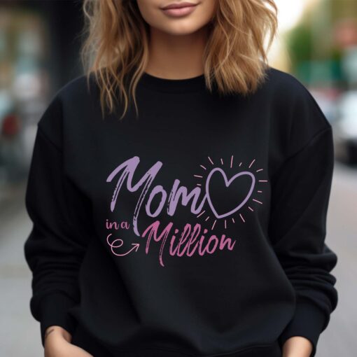 mom in a million sweatshirt cute mothers day sweater best mom shirt pregnancy announcement gift for moms kfglq