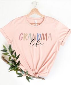 mom life shirt blessed mama grandma shirt colorful nana tee for mothers day gift unique mom and grandma apparel dlico