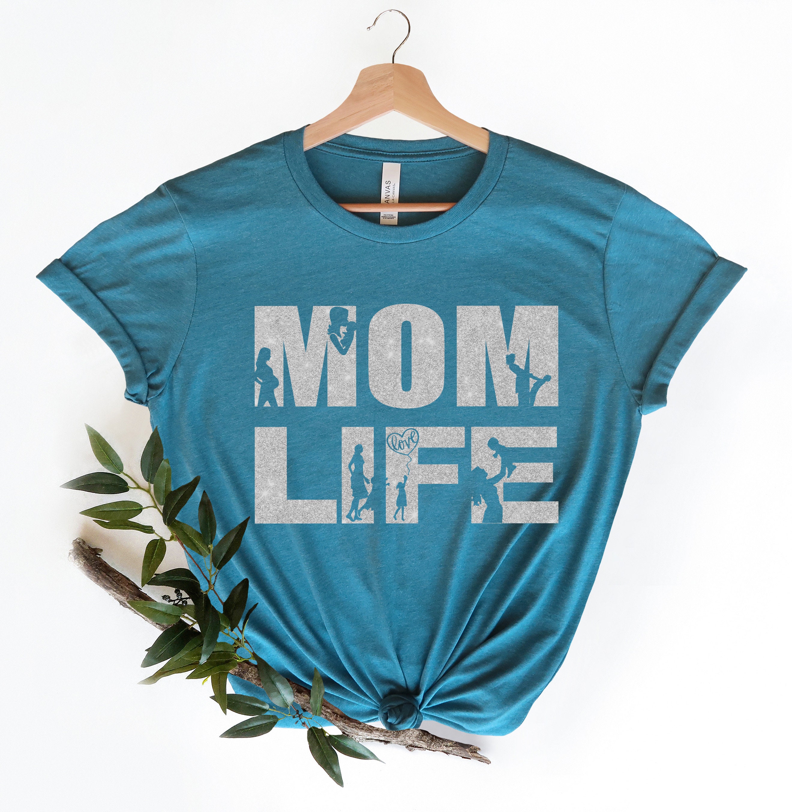 mom life shirt for dancing moms pregnant moms and new moms personalized mothers day shirts for stepmoms and moms n7kch scaled