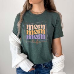 mom life t shirt best mom ever shirt cute mama tee mothers day gift funny mom shirt for mom to be and wife l50p6