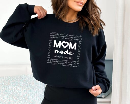mom mode t shirt for mothers day funny mom life shirt all day everyday best mom ever gift idea b101c