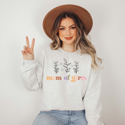 mom of girls sweatshirt best mom hoodie flower mom shirt mothers day gift for plant lover and mom to be r0ceg