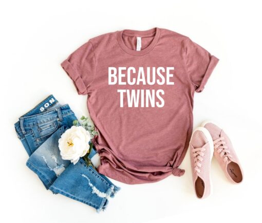 mom of twins shirt expecting twins twin mama t shirt dad of twins sisters daughters unique gift for twin parents cswvl