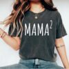 mom of two shirt funny mom t shirt mothers day gift pregnancy announcement matching family shirts pkvzo