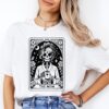 mom tarot card shirt with skeleton design for mothers day unique gift for mom and motherhood celebration wckhg