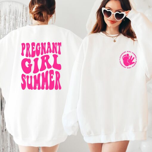 mom to be shirt for pregnancy announcement summer reveal cute baby shower gift for new mom and expecting mothers sdlhi