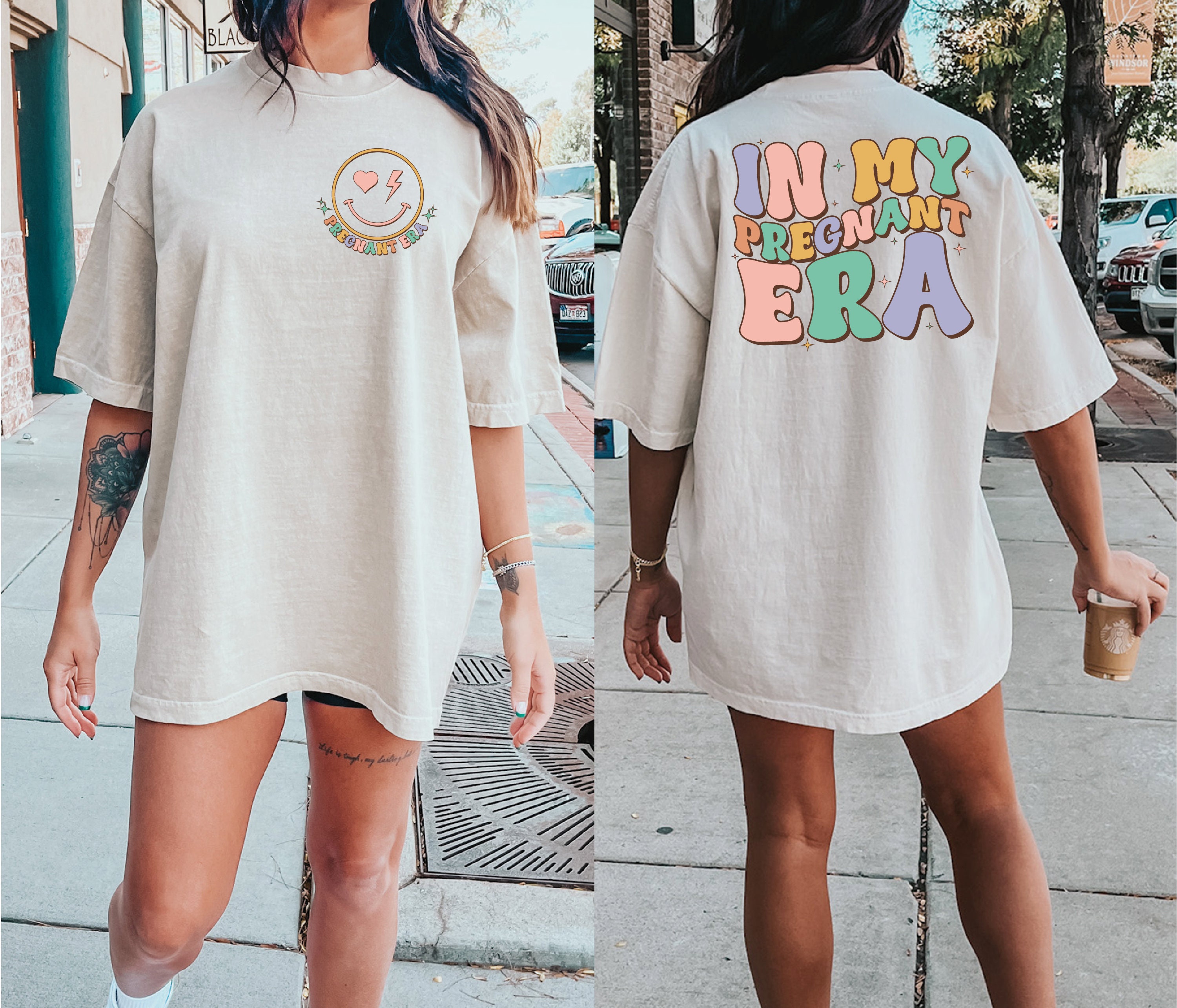 mom to be shirt in my pregnant era pregnancy announcement tee cute mothers day gift for new mom fpdqg scaled