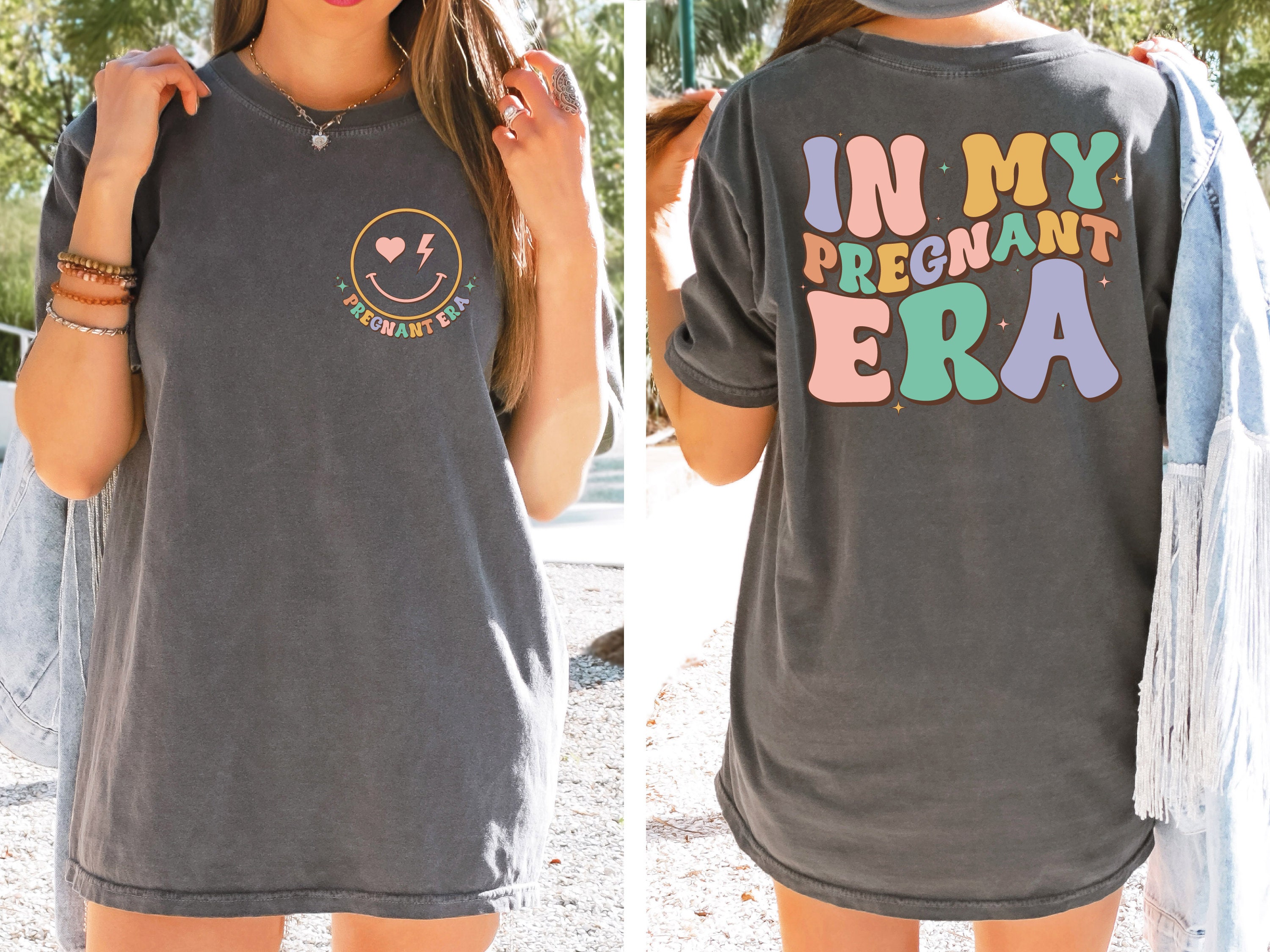 mom to be shirt in my pregnant era pregnancy announcement tee cute mothers day gift for new mom ttpue scaled
