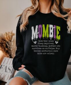 mombie halloween shirt for moms funny zombie t shirt spooky season apparel unique gift for halloween mom life aqjes