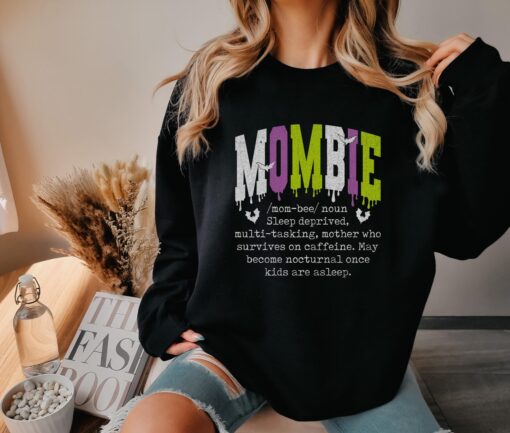mombie halloween shirt for moms funny zombie t shirt spooky season apparel unique gift for halloween mom life aqjes scaled