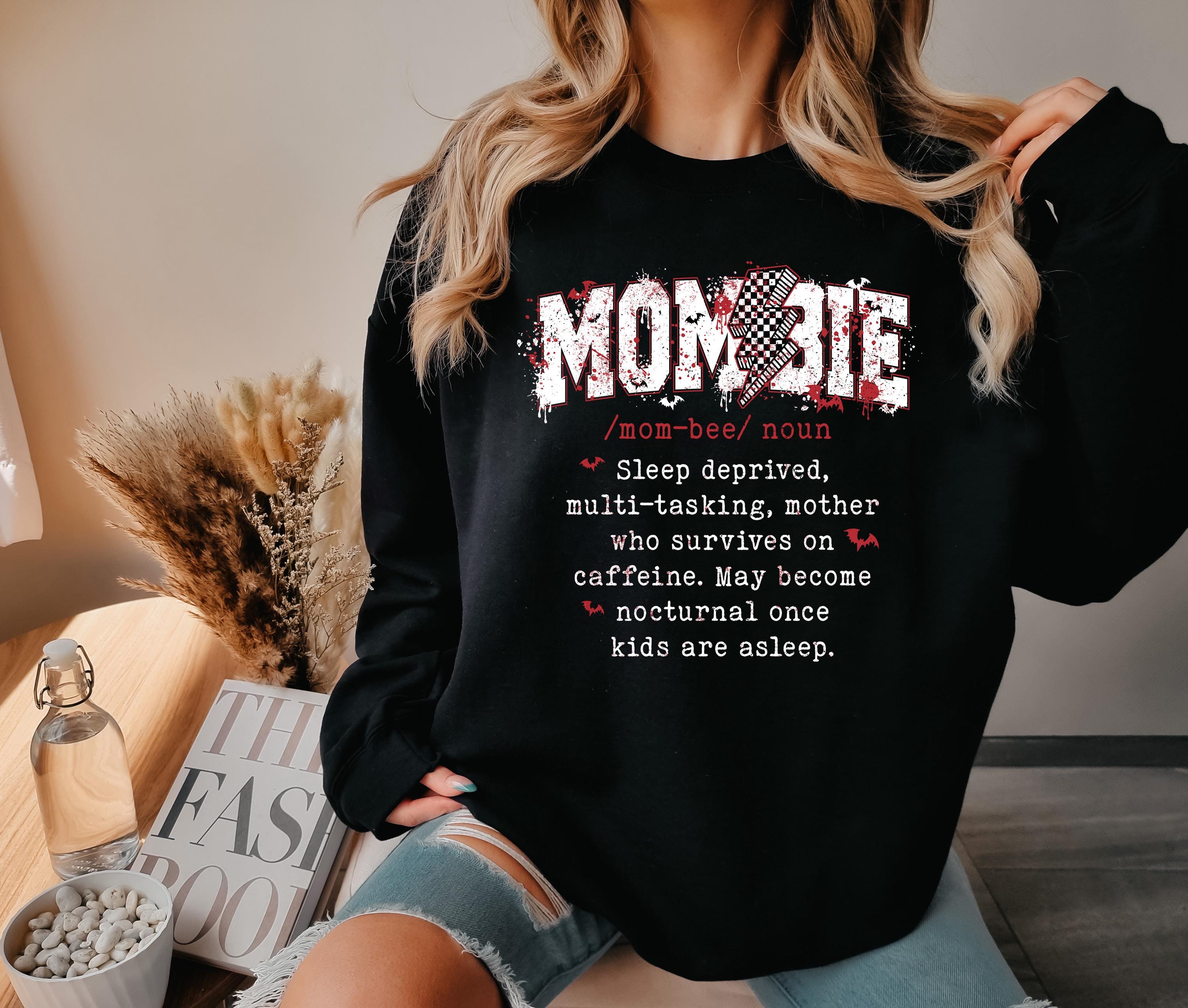 mombie halloween shirt for moms like a zombie but with kids funny spooky season t shirt unique halloween mom gift i4mfi scaled