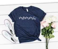 momma script shirt for new moms pregnancy reveal expecting mom life t shirt cute gift for mothers vjbde