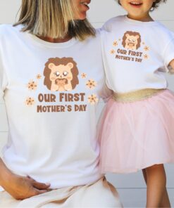 mommy and me matching shirts for mothers day first celebration cute mother and baby outfits perfect gift idea l0tyl